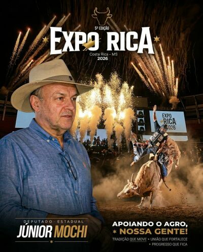 Imagem da notícia Júnior Mochi prestigia abertura da 5ª Expo Rica e reforça apoio ao agronegócio em Costa Rica
